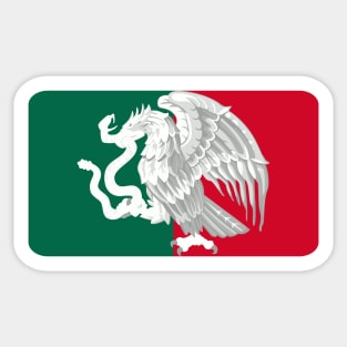 Reimagined Mexican Flag Sticker